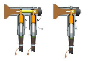 Silicone separable Front Tee connector upto 36kV