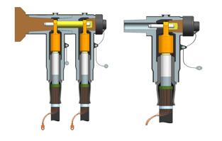 Silicone separable Rear Tee connector upto 36kV